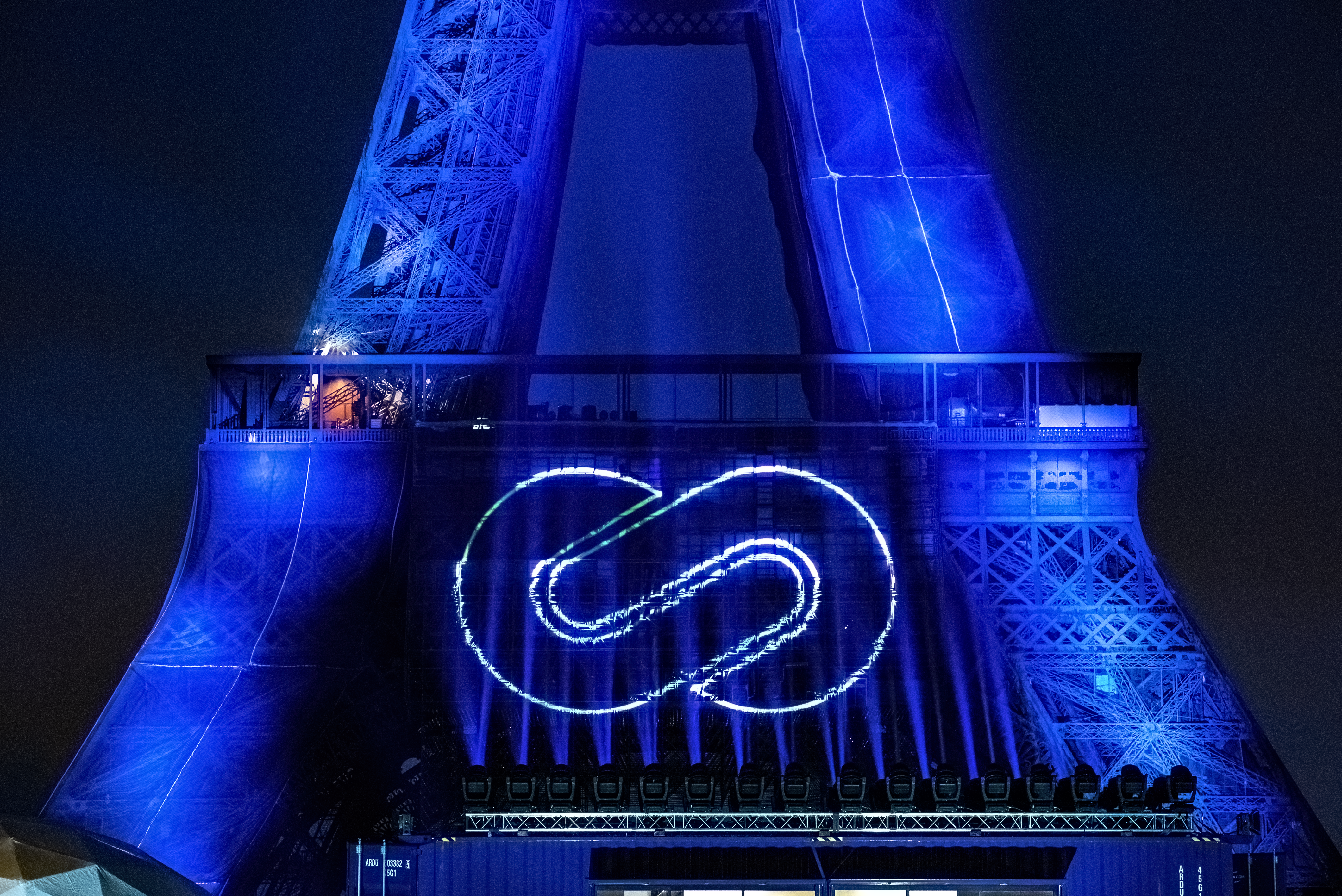 Tour Eiffel de nuit