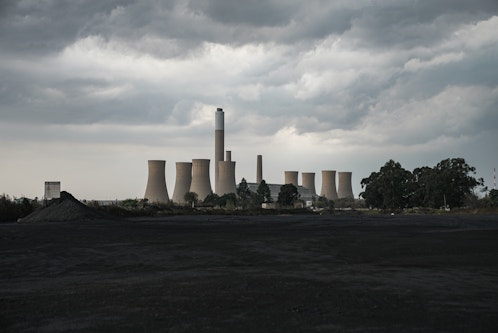 Power plant in South Africa