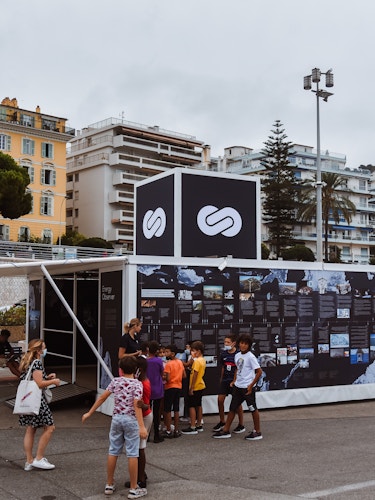 School visit to the traveling and pedagogical exhibition in Nice