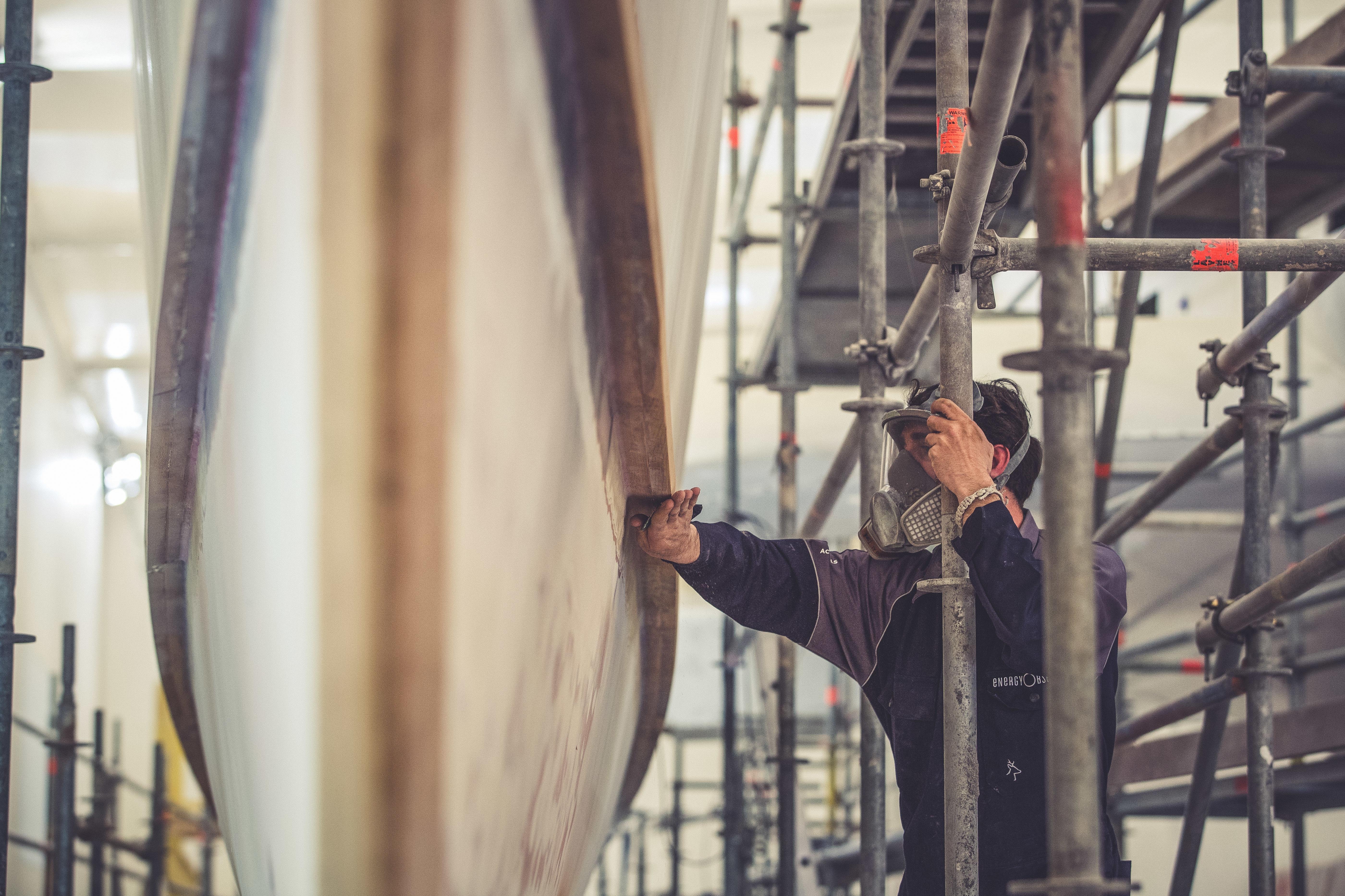 Chantier initial d'Energy Observer