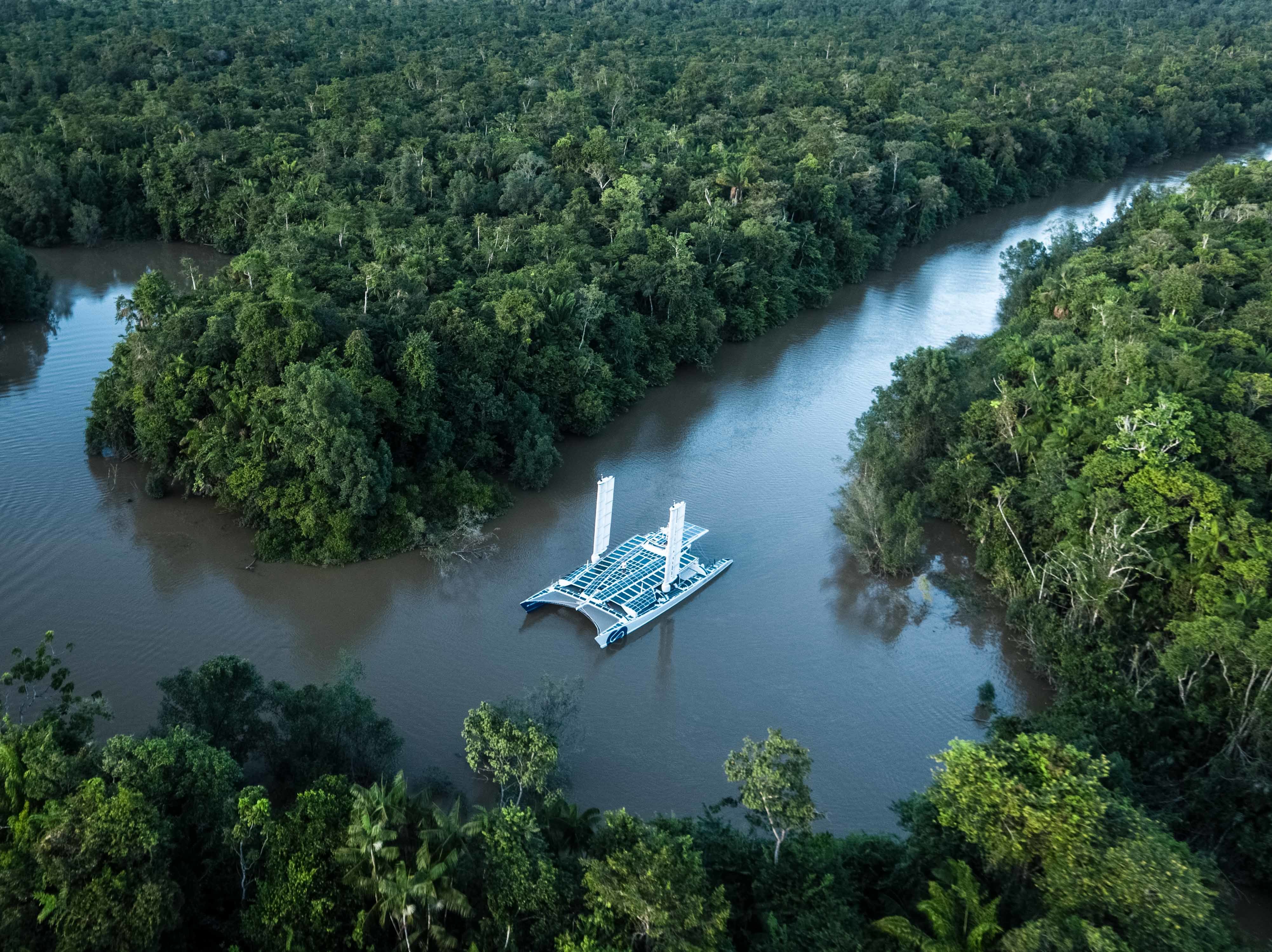 Energy Observer en Guyane